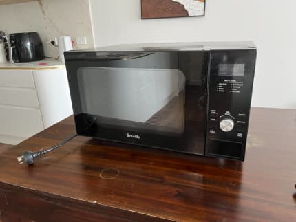 breville silhouette flatbed microwave lmo428blk