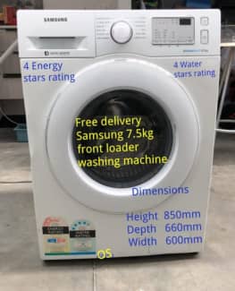 samsung 7.5 kg front load washing machine ww75j4213iw review