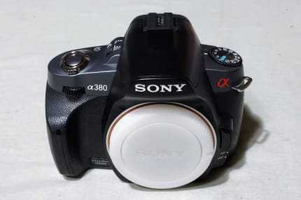 sony a380 dslr camera