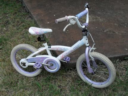 16 inch Southern Star Girls Bike white Kid s Bicycles