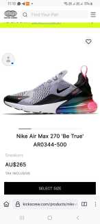 Brand new NIKE RAINBOW 270s Men s Shoes in Preston VIC Gumtree Australia