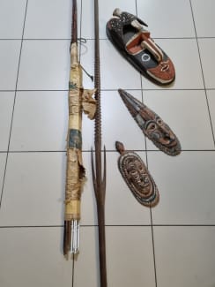 Papua New Guinea Wood Fishing Spear 