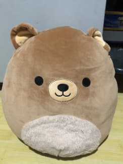 squishmallow bear with glasses