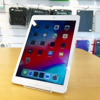 IPAD AIR 16G WIFI SILVER GOOD CONDITION WARRANTY TAX INV | iPads