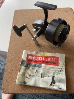Vintage Garcia Mitchell 307 fishing reel, Fishing
