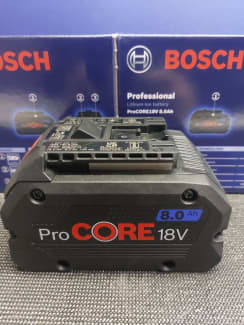 Bosch 18v 8Ah Procore battery Brand new Genuine pickup mulgrave