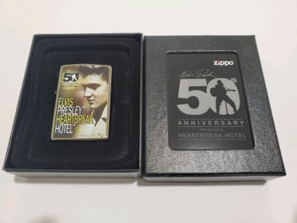 ELVIS PRESLEY LIMITED EDITION ZIPPO LIGHTER – HEARTBREAK HOTEL