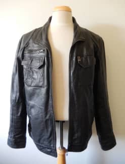 Angelo litrico leather jacket c&a sale