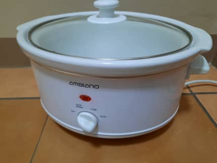 Aldi, Aldi Ambiano Blue Slow Cooker.