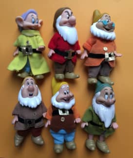 7 dwarfs bath toys