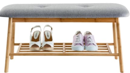 Kmart shoe online rack bench