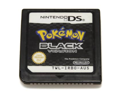pokemon black cartridge