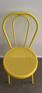 funky yellow chair