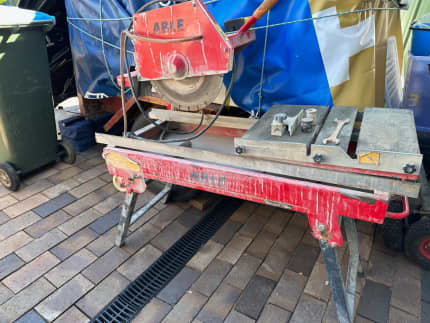 ELECTRIC BRICK TABLE SAW 350MM Power Tools Gumtree Australia