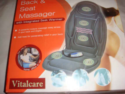 Lifemax heated back and seat massager hot sale