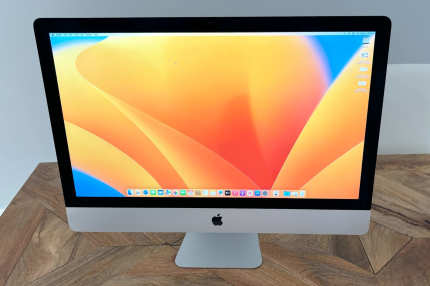 iMac 27 inch - 2017, 32Gb memory, 1TB SSD, MacOS Ventura