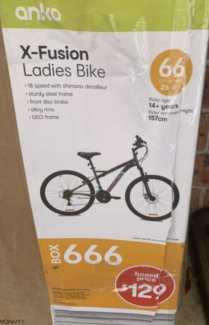 NEW 66cm x fusion ladies bike kmart Women s Bicycles in Macquarie Park NSW Gumtree Australia