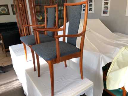 high back dining chairs gumtree