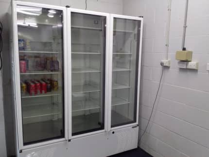 Glass door store fridge gumtree