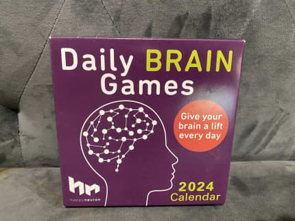 Daily Brain Games 2024 Day-to-Day Calendar: Give your brain a lift every day