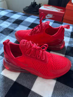 Nike air max 270 triple red australia best sale