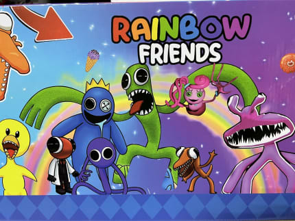 Background Rainbow Friends Wallpaper Discover more Anime Costume Cute  Logo Rainbow Friends wallpaper httpswwwenwal  Friends wallpaper  Wallpaper Rainbow