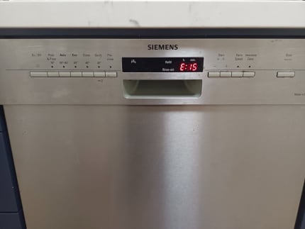 Siemens e15 hot sale dishwasher