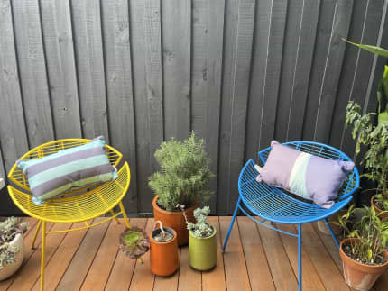 Outdoor chairs 2024 gumtree