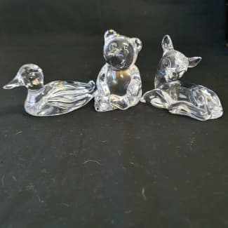 Princess House Lead Crystal Animal Figurines Set of 3 | Collectables |  Gumtree Australia Fremantle Area - O'Connor | 1300077619