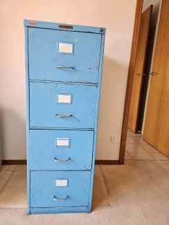 Freee Funky Blue Vintage Filing Cabinet