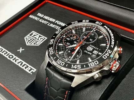 Brand New TAG Heuer Formula x Mario Kart Limited Edition. Complete