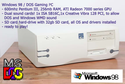 DOS Gaming PC - Pentium III, ISA soundblaster! | Desktops | Gumtree Australia Whitehorse Area - Mont Albert DOS Gaming PC - Pentium III, ISA soundblaster! | Desktops | Gumtree Australia Whitehorse Area - Mont Albert