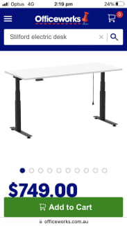 stilford s2 dual motor electric desk