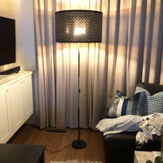 Black & Teal Standard Floor Lamp 183x59cm Loungeroom Lighting Floor, Floor  Lamps, Gumtree Australia Melbourne City - West Melbourne