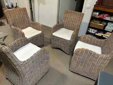 Gumtree wicker chairs sale