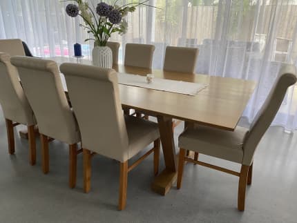 Leather high back dining chairs Dining Chairs Gumtree