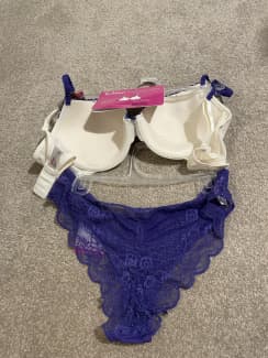 Women's matching underwear sets, bra size 14C