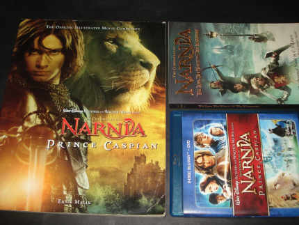 DISNEYS CHRONICLES OF NARNIA DVD BLU RAY BOOKS Lion Witch