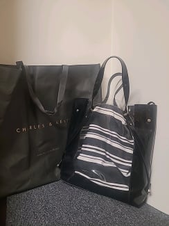 Charles and discount keith clear bag