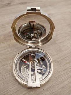 Nice heavy collectable solid brass Stanley London working compass, Collectables, Gumtree Australia Glenelg Area - Casterton