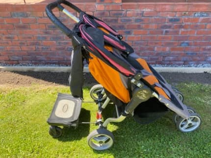 Baby Jogger City Mini Double Pram with Skateboard Prams