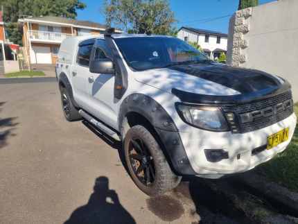 2012 FORD RANGER XL 2.2 HI-RIDER (4x2) 6 SP AUTOMATIC CREW CAB P/UP Georges Hall Bankstown Area Preview