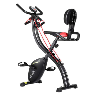 Fitnation folding exercise online bike