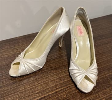 Pink paradox bridal online shoes