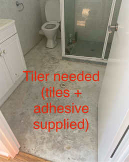 Tiler needed asap  Karrinyup Stirling Area Preview