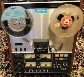 Recording onto reel to reel tape: TEAC A3340S 
