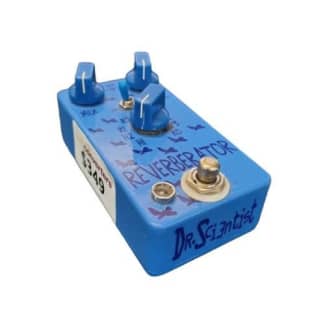 Dr. Scientist Reverberator Blue Guitar Pedal | Guitars & Amps