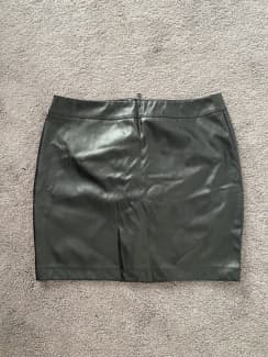 Leather skirt outlet gumtree