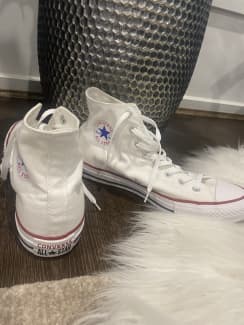 Converse hotsell blanche vinted