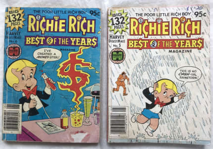 Comics: Four issue Richie Rich reading copy lot incl Digest Mags 5 & 6 |  Comic Books | Gumtree Australia North Canberra - Watson | 1307987651